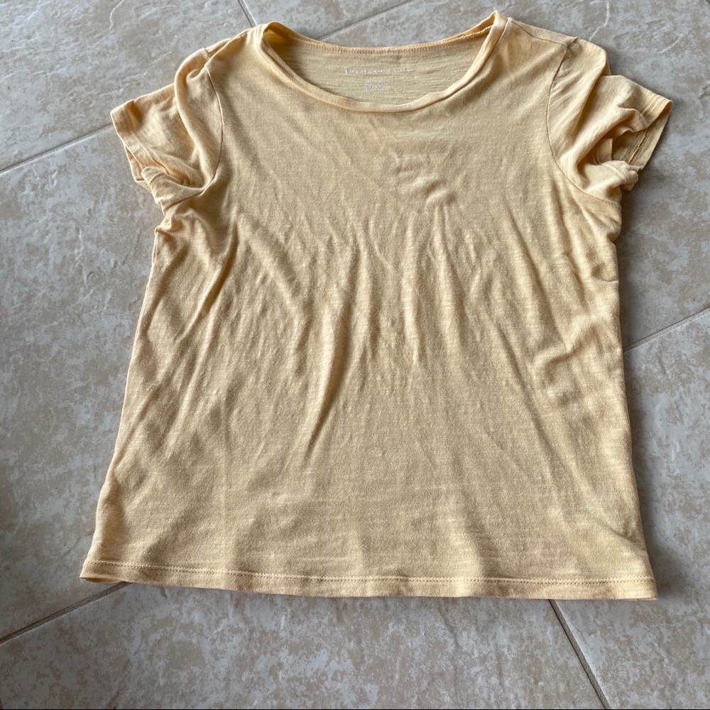 American Eagle Yellow T-shirt